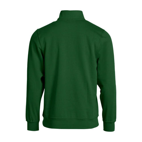 Basic Half Zip - Bottle Green - Image 2
