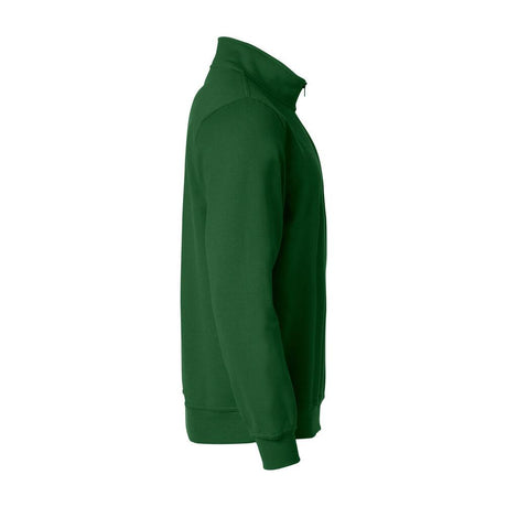Basic Half Zip - Bottle Green - Image 4