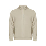 Basic Half Zip - Light Khaki - Image 1