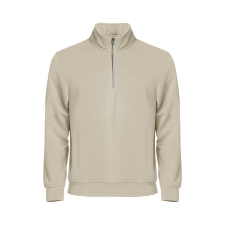 Basic Half Zip - Light Khaki - Image 1
