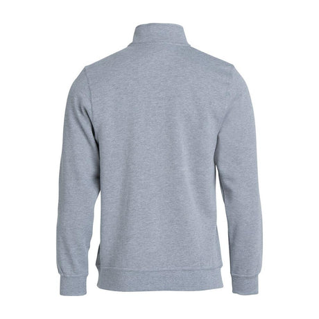 Basic Half Zip - Grey Melange - Image 1