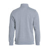 Basic Half Zip - Grey Melange - Image 1