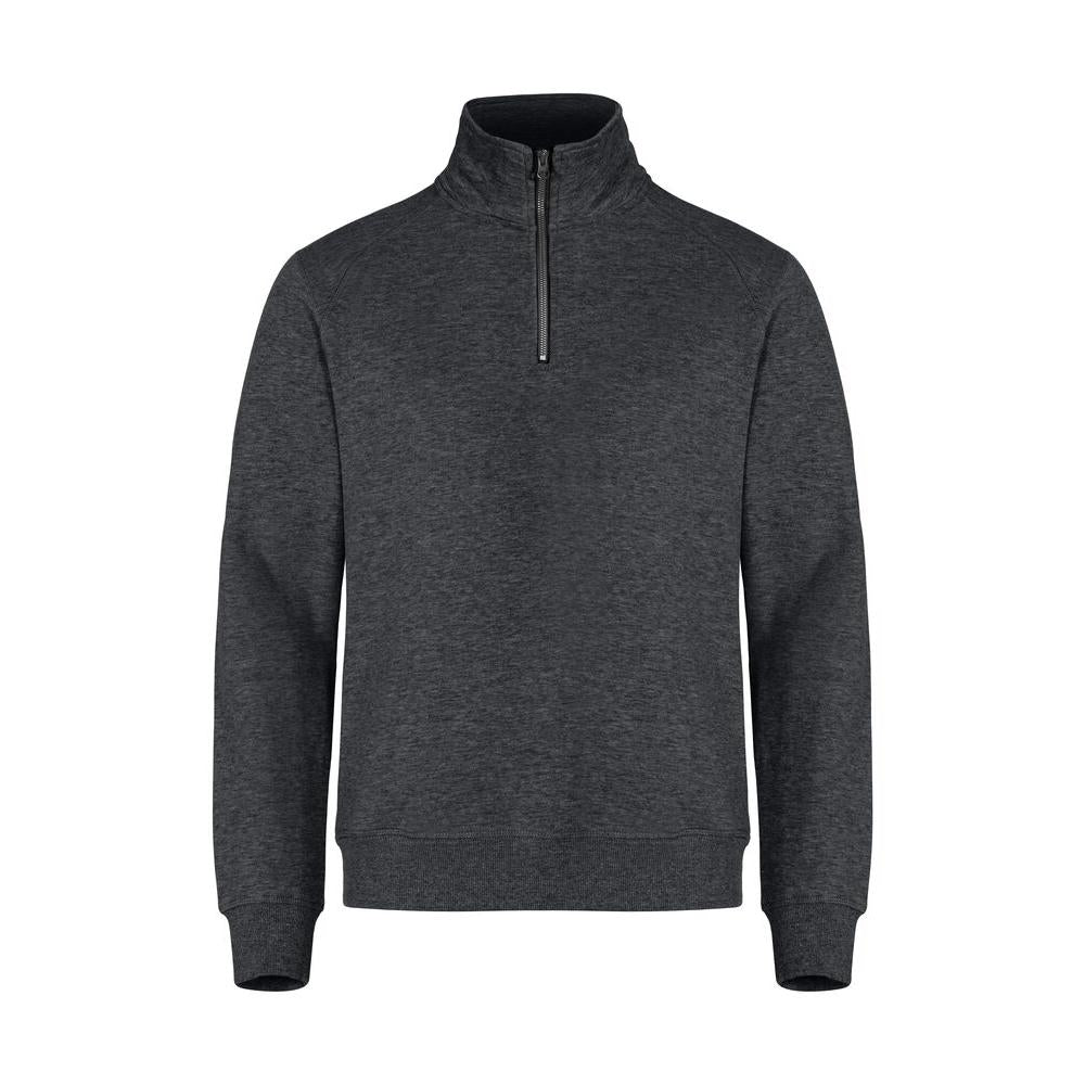 Basic Half Zip - Anthracite Melange - Image 1