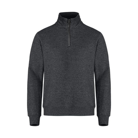 Basic Half Zip - Anthracite Melange - Image 1