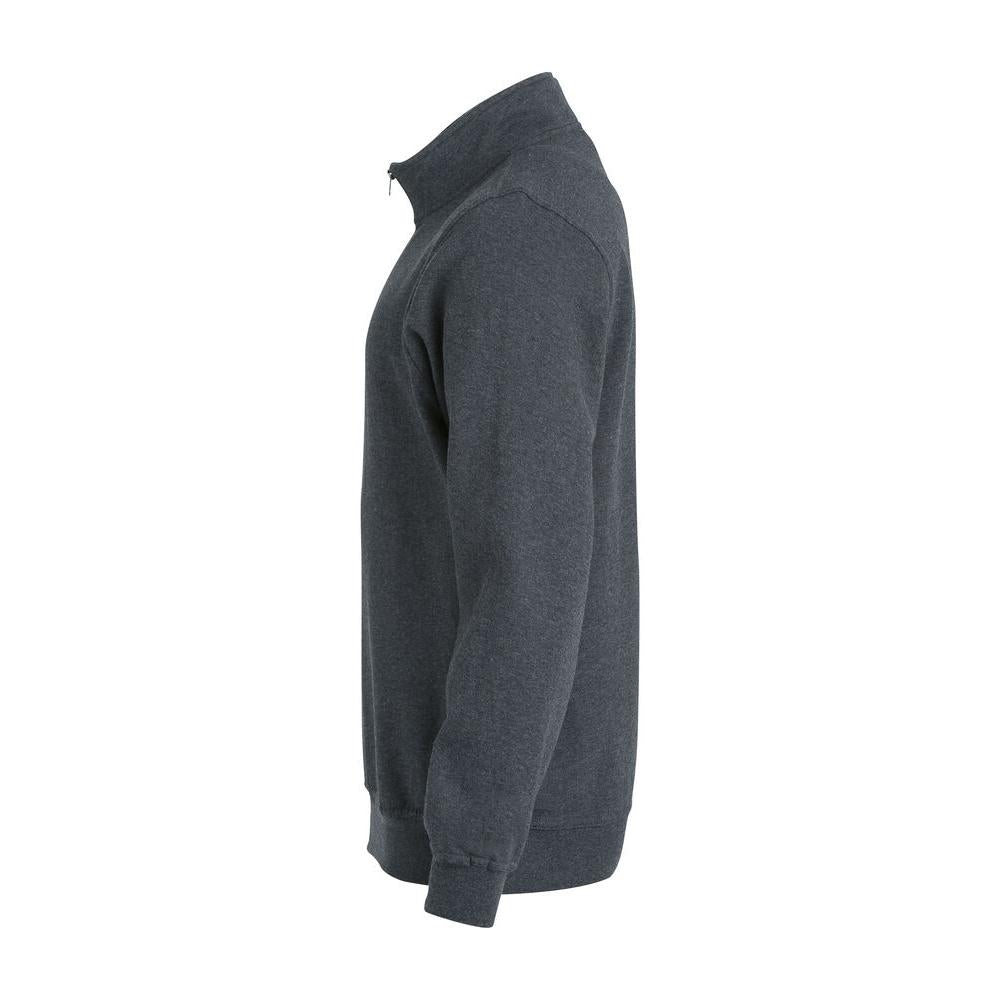 Basic Half Zip - Anthracite Melange - Image 3