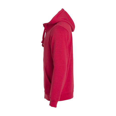 Basic Hoody Full Zip - Red - Image 3