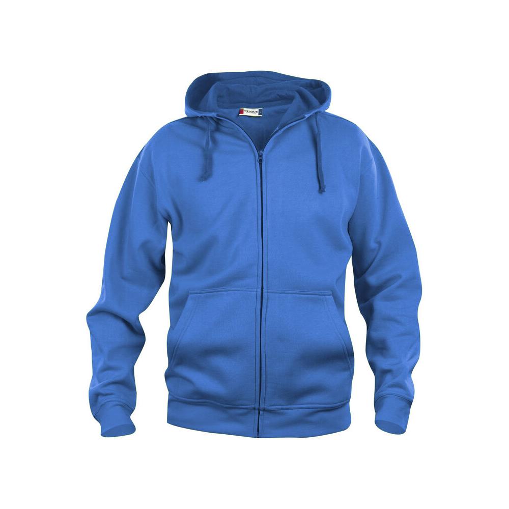 Basic Hoody Full Zip - Royal Blue - Image 1
