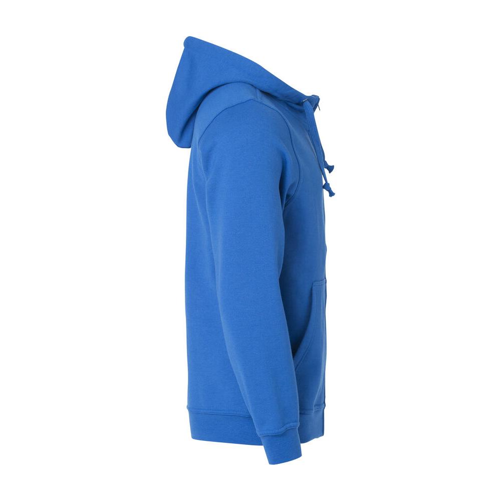 Basic Hoody Full Zip - Royal Blue - Image 4
