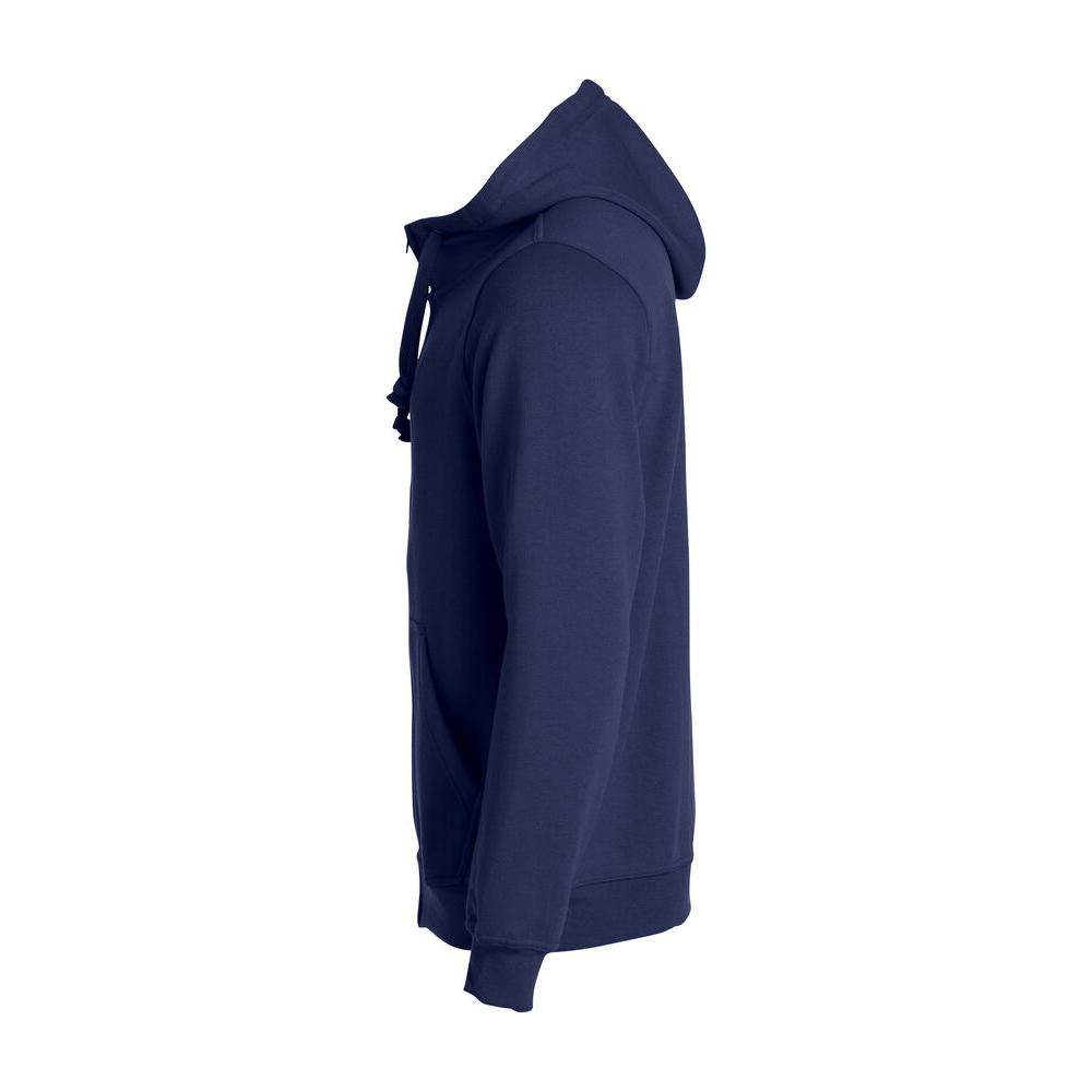 Basic Hoody Full Zip - Dark Navy - Image 3