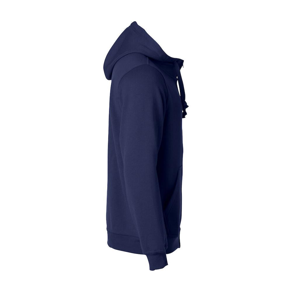 Basic Hoody Full Zip - Dark navy - Image 4