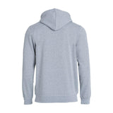 Basic Hoody Full Zip - Grey melange - Image 2