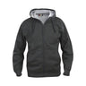 Basic Hoody Full Zip - Anthracite melange - Image 1