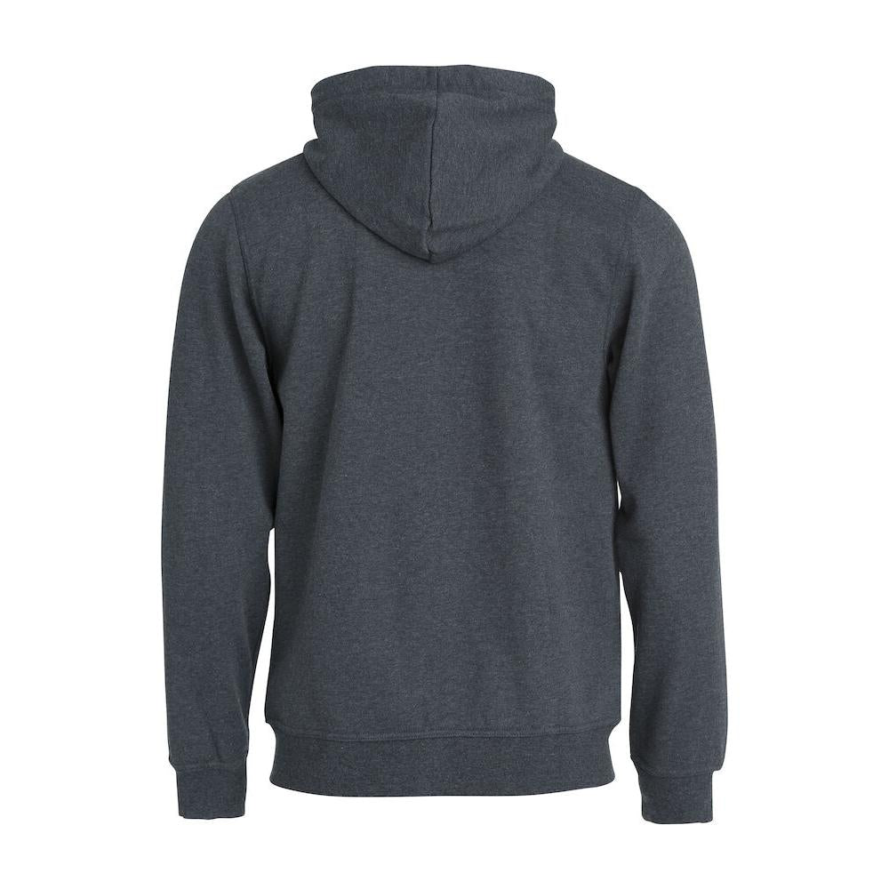 Basic Hoody Full Zip - Anthracite melange - Image 2