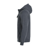 Basic Hoody Full Zip - Anthracite melange - Image 3
