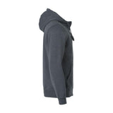 Basic Hoody Full Zip - Anthracite melange - Image 4