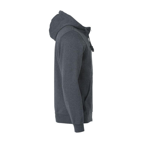 Basic Hoody Full Zip - Anthracite melange - Image 4