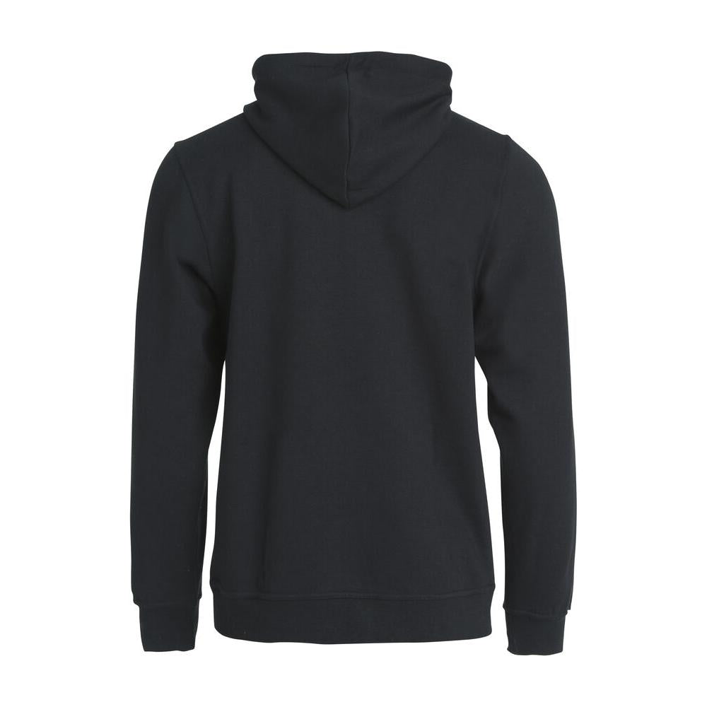 Basic Hoody Full Zip - Black - Image 2