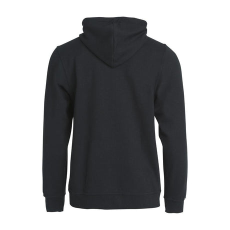 Basic Hoody Full Zip - Black - Image 2