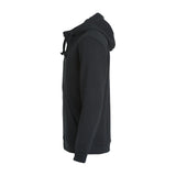 Basic Hoody Full Zip - Black - Image 3