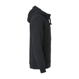 Basic Hoody Full Zip - Black - Image 4