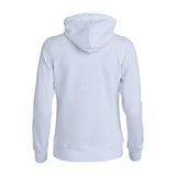 Basic Hoody Full Zip Women - White - Image 2