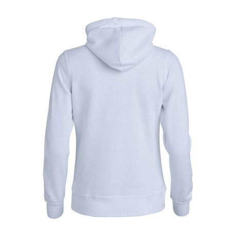 Basic Hoody Full Zip Women - White - Image 2