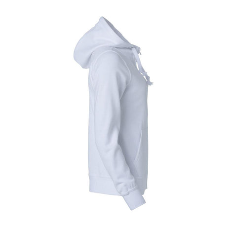 Basic Hoody Full Zip Women - White - Image 4