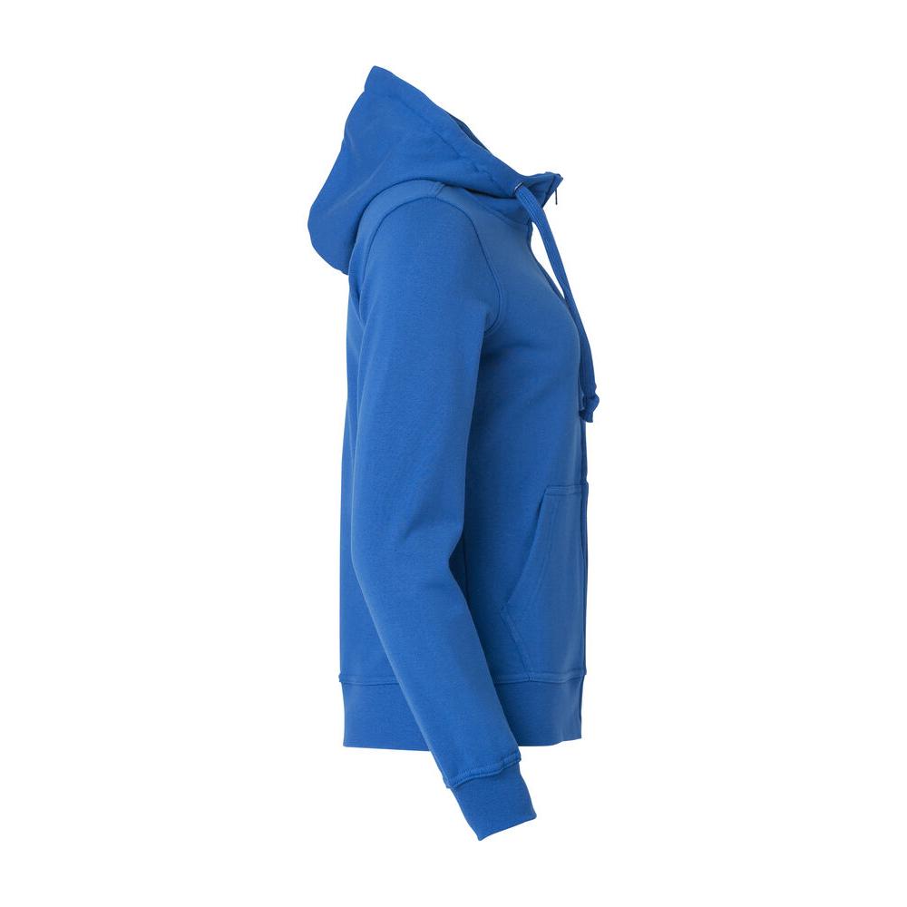 Basic Hoody Full Zip Women - Royal Blue - Image 4