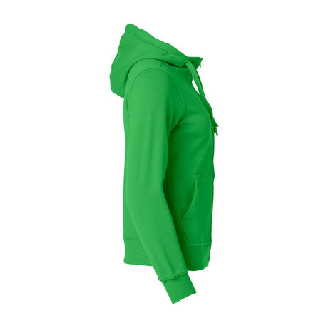 Basic Hoody Full Zip Women - Apple green - Image 4