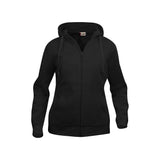 Basic Hoody Full Zip Women - Black - Image 1