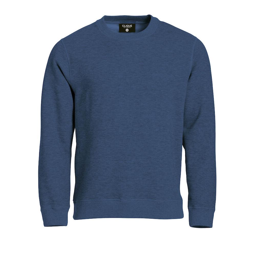 Classic Roundneck - Blue melange - Image 1