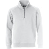 Classic Half Zip - White - Image 1