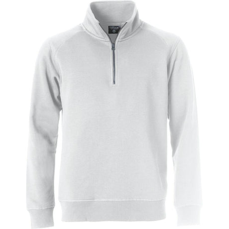 Classic Half Zip - White - Image 1