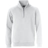 Classic Half Zip - White - Image 1