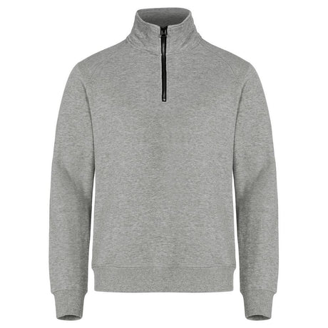 Classic Half Zip - Grey Melange - Image 1
