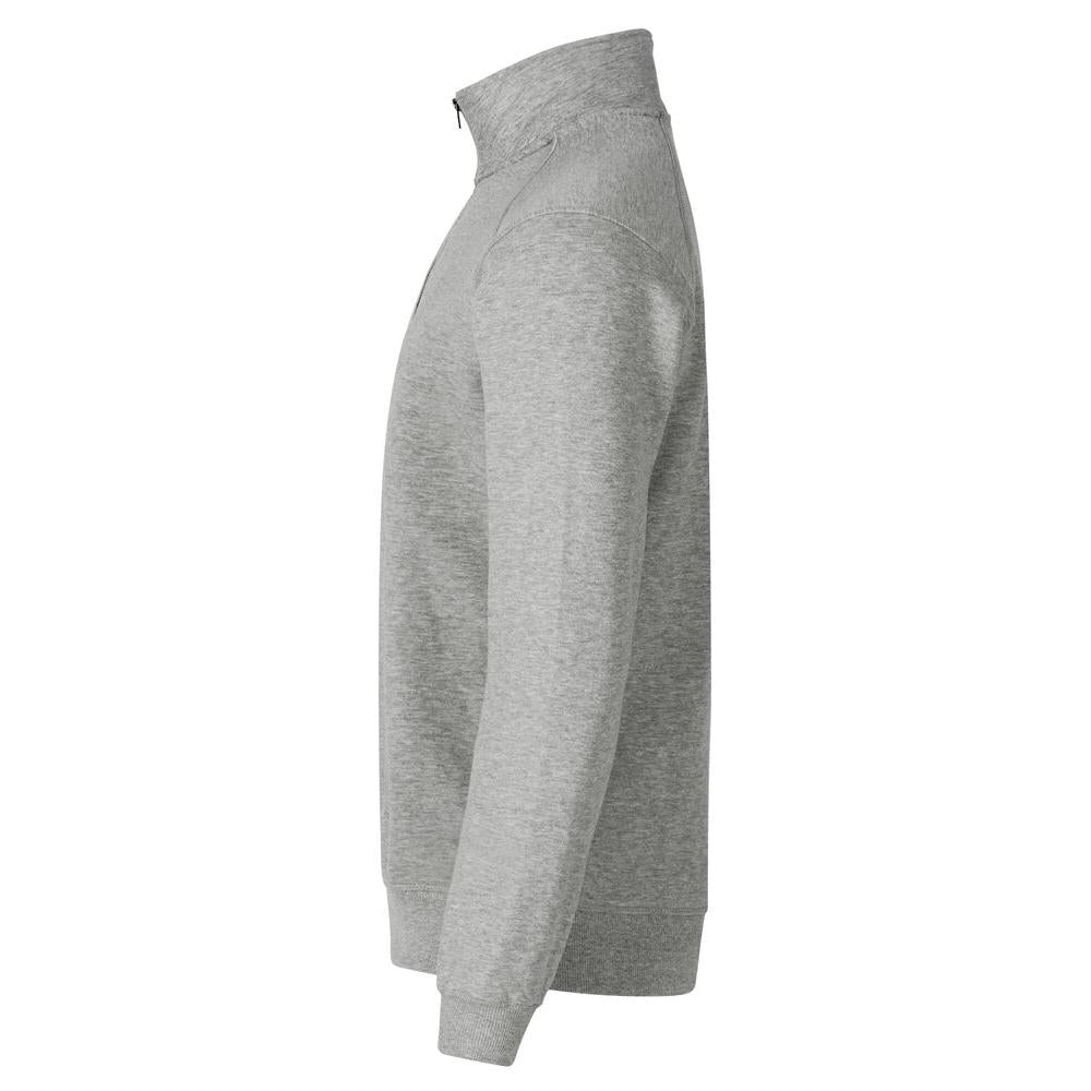 Classic Half Zip - Grey Melange - Image 3