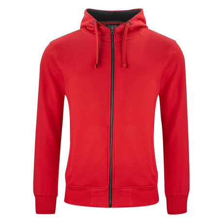 Classic Hoody Full Zip - Red - Image 1