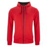 Classic Hoody Full Zip - Red - Image 1