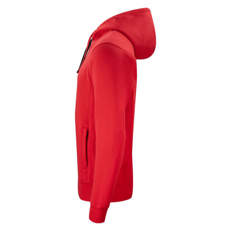 Classic Hoody Full Zip - Red - Image 3