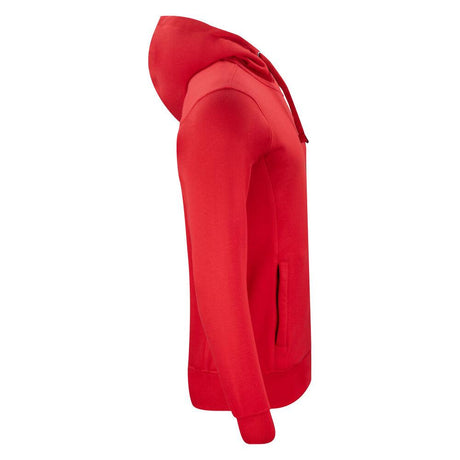 Classic Hoody Full Zip - Red - Image 4