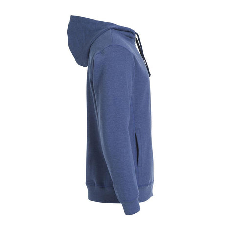 Classic Hoody Full Zip - Blue melange - Image 4