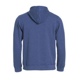 Classic Hoody Full Zip - Blue Melange - Image 2