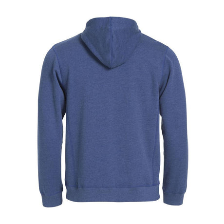 Classic Hoody Full Zip - Blue Melange - Image 2