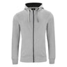 Classic Hoody Full Zip - Grey Melange - Image 1