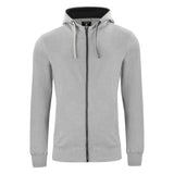 Classic Hoody Full Zip - Grey melange - Image 1