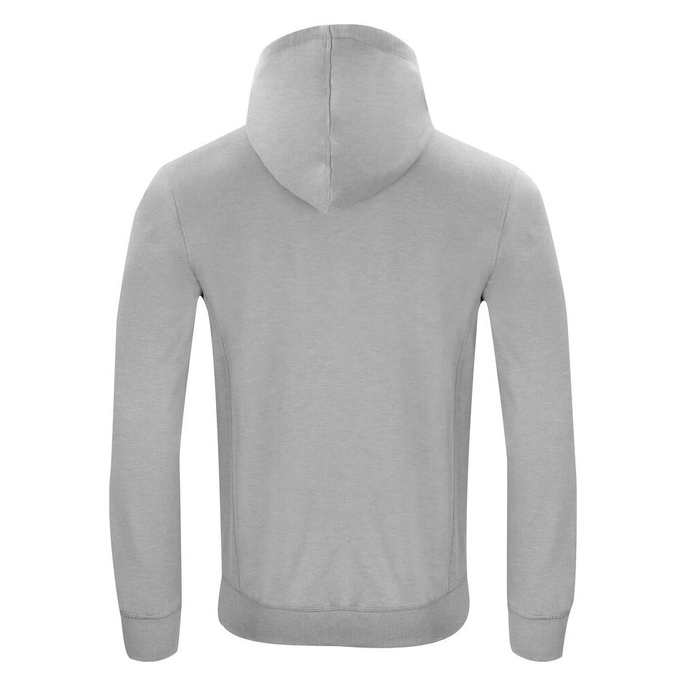 Classic Hoody Full Zip - Grey Melange - Image 2