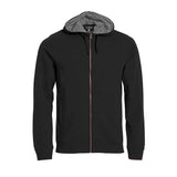 Classic Hoody Full Zip - Black - Image 1