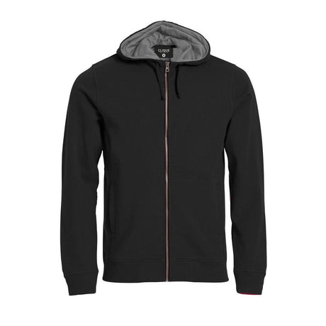 Classic Hoody Full Zip - Black - Image 1
