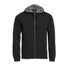 Classic Hoody Full Zip - Black - Image 1