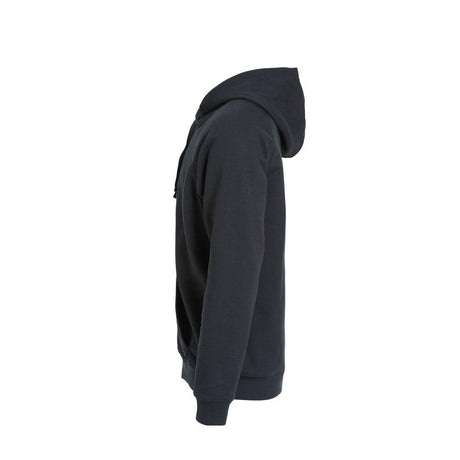 Classic Hoody Full Zip - Black - Image 3